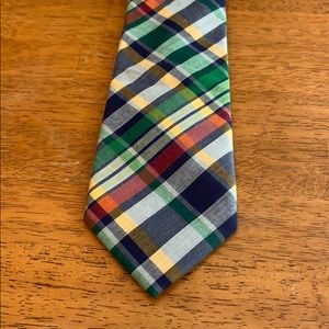 Preppy plaid Tommy tie